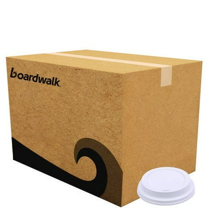 Boardwalk Deerfield Plastic Hot Cup Lids, 10-16 oz, 1000 count -BWKDEERHLIDW