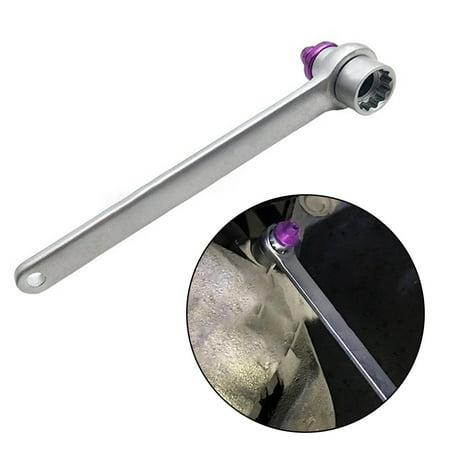 

Goodhd 11mm Manual Brake Bleeder Wrench Oil Drain Tool for Car Repair