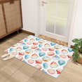thumbnail image 4 of 3x5 Rug, Coastal Door Mat Washable Non Slip Soft for Entryway, Seashell Rug, Beach Theme Carpet, Seashell Home Decor & Gifts, 4 of 7