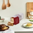 thumbnail image 4 of WRKEKC Clearance Clear Airtight Bread Storage Container - Reusable BPA-Free Plastic Loaf/Keeper with Freshness Seal, 4 of 8