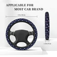 thumbnail image 3 of Sigee Game Pads for Steering wheel cover Elastic Steering Wheel Cover Universal Fit Steering Wheel Cover, 3 of 6