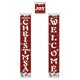 thumbnail image 1 of Wosthever Pareado de puerta de Navidad, colgantes interesantes para vacaciones en casa, diseño de escena, decoraciones colgantes de fondo DIY, colgante Kits de decoración para fiestas Tipo 3 Wosthever HA070289-03, 1 of 6