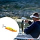 thumbnail image 4 of 13g Cuchara 3 Ganchos Pesca Señuelo Lentejuelas Paillette Gancho (Amarillo + Verde), 4 of 4