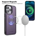 thumbnail image 2 of Decase Magnetic PU Leather Wallet Phone Case for iPhone 16 Pro, RFID Blocking, Mag-Safe Compatible, 2-in-1 Removable Card Holder,Shockproof Flip PU Leather Phone Cover,Purple, 2 of 9