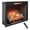 Antique Black 998, variant on 60 Inch Electric Fireplace Entertainment Center with Door Sensor - Dark Oak for TV Stand Up to 70 Inch, Large Storage Cabinet for Living Room