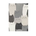 thumbnail image 6 of Yayeee Garden Flag 28" x 40" Double Sided Outdoor Yard Lawn Holiday Decorations, Gray Cute Cats, 6 of 6