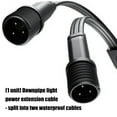 thumbnail image 4 of AOOOWER MultiDevice Extension Cord Waterproof Y-Splitter for Efy Permanent Light, 4 of 8
