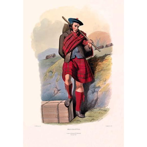 MacCalister- Fine Art Canvas Print (20" x 30")
