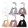 thumbnail image 5 of Head Wrap Headwear African Women Hijab Muslims Soft Breathable Turban, 5 of 11
