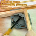 thumbnail image 4 of 2Pcs Right Angle Clamp Aluminium Alloy Adjustable 90 Degree Corner Woodworking Clamp for Welding Framing Drilling Doweling, 4 of 5