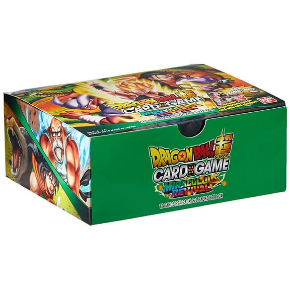 Bandai BCLDBB1121 Dragon Ball Super CG: Booster Box Miraculous Revival