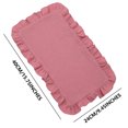 thumbnail image 3 of hengsof Baby Cotton Towels Solid Color Bibs for Newborns Fashion Cute Ruffled Soft Comfortable Comfort Towels Burp Towels, 3 of 4