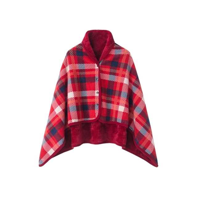 Kearding Bufanda suave a cuadros Manténgase elegante y abrigado en todas partes Vaya versátil Funda calentadora para pies y piernas Ligera Decoración del hogar Cuadrícula roja 100*140cm