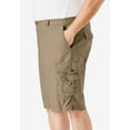 thumbnail image 3 of KingSize Men's Big & Tall 10" Side Elastic Canyon Cargo Shorts, 3 of 5