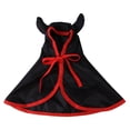 thumbnail image 2 of Gato Halloween perro disfraces capa ropa para as lindo para Cosplay suministros para as decoración M Zulema Disfraz de capa de Halloween, 2 of 6