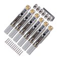 thumbnail image 4 of Baohd Headless Guitar Bridge Tailpiece for Headless Guitar Accessory Electric Silver 5Set, 4 of 6