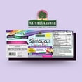 thumbnail image 2 of Nature’s Answer Kids Sambucus Black Elderberry Chewables, Vitamin C & Zinc Immune Support, Great Tasting Berry, 45 Count, 2 of 6
