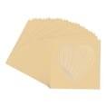 thumbnail image 3 of Beige Picture Frame Mat for 30x30 Frames - Heart Opening for 24x24 Photos - 25 Mats, 3 of 7