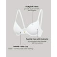 thumbnail image 3 of Women's Push Up Bra Front Closure Bras Tshirt Demi Plunge Underwire Bra Inbarely Plus Collection, 3 of 6