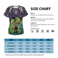thumbnail image 4 of Planet Invader Zim Women's T Shirts Round Neck Short-Sleeve Soft T-Shirt Summer Casual Tee Tops 3D Printing Tee Shirt, 4 of 6