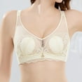 thumbnail image 3 of Akafmk Push Up Bra for Women,Wireless Seamless Lace Bra,Comfortable Underwear for Daily Wear L, 3 of 4