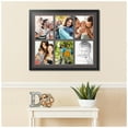 thumbnail image 2 of ArtToFrames Collage Photo Picture Frame with 6 - 8.5x11" Openings, Framed in Black with Chestnut and Black Mats (CDM-3926-151), 2 of 8