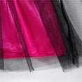 thumbnail image 5 of XQYLOS Toddler Girls Halloween Outfits Long Sleeve Flowy Tulle Stripe Dress Cute Graphic Clothing Stage Performance, 5 of 9