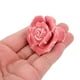 thumbnail image 2 of 2 pomos de cerámica con forma de rosa para armario de cocina, cajón y puerta (rosa), 2 of 5
