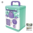 thumbnail image 2 of Neinkie Kids Money Bank Password Code Lock Fingerprint Chirtmas Birthday Auto Scroll Money Electronic ATM Toy for Kids, 2 of 9
