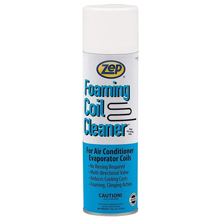Zep Commercial Foaming Glass Cleaner, 19 oz. Can, 4 Cans/Case: :  Industrial & Scientific