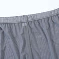 thumbnail image 3 of TANBOM Men's See Through Mesh Long Pants Lightweight Breathable Comfortable Grey XL, 3 of 6