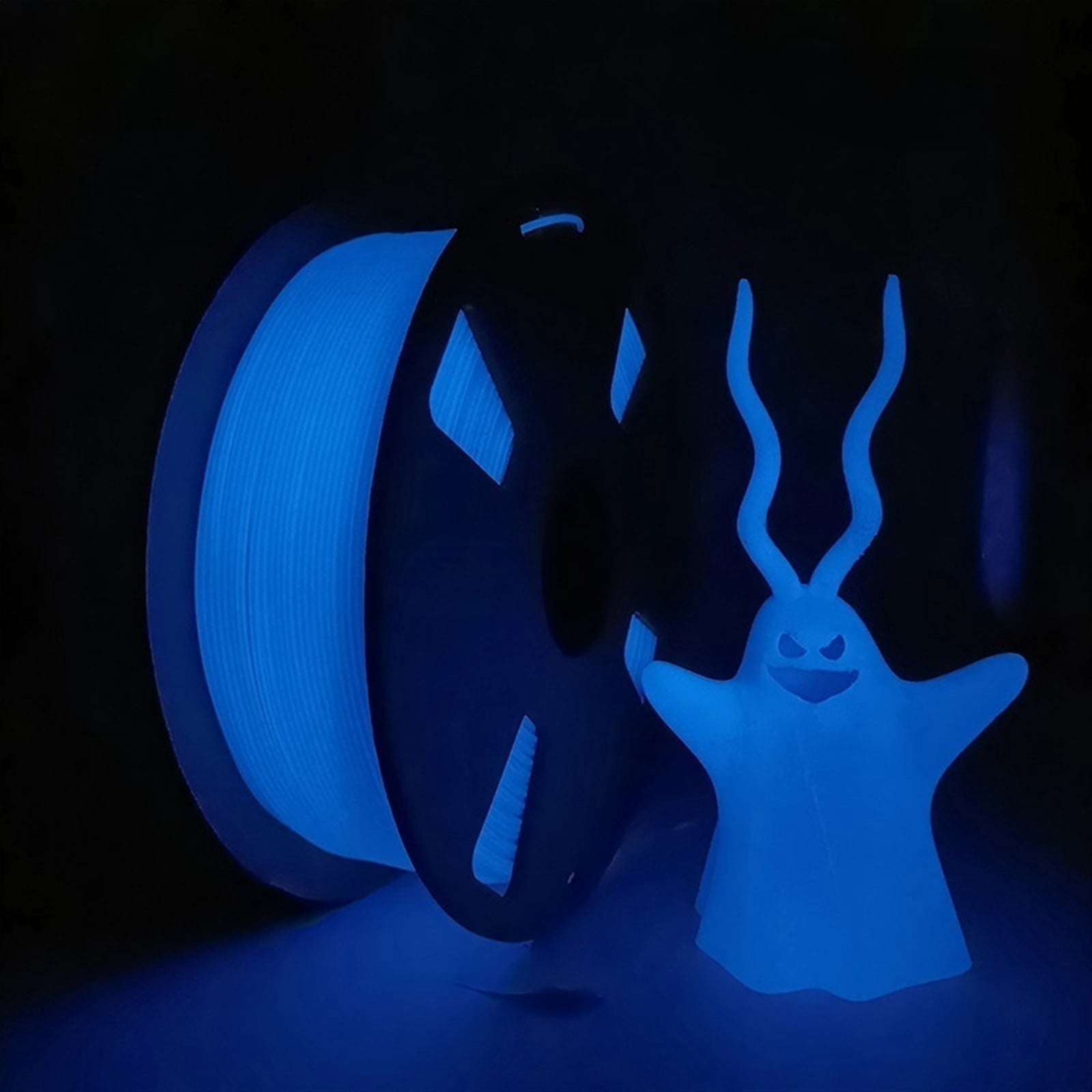 3D Printer PLA Filament Luminous Multicolor Glow In Dark 3D Printer Materials Filament 1.75mm 1kg Spool for 3D Printing