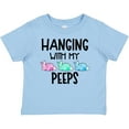 thumbnail image 3 of Inktastic Easter Hanging with My Peeps Pastel Bunnies Boys or Girls Baby T-Shirt, 3 of 5