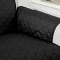 thumbnail image 3 of Housse de Protection pour Sofa Inclinable, Housse de Sofa Inclinable en Tissu Imperméable Lavable Pratique pour la Maison Noir, Gris, 3 of 7