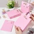 thumbnail image 3 of Rectangle Paper Gift Bags Ribbon Bowknot Decorated Candy Tote for Birthday Wedding Pink 16.5x12x6cm, 3 of 5