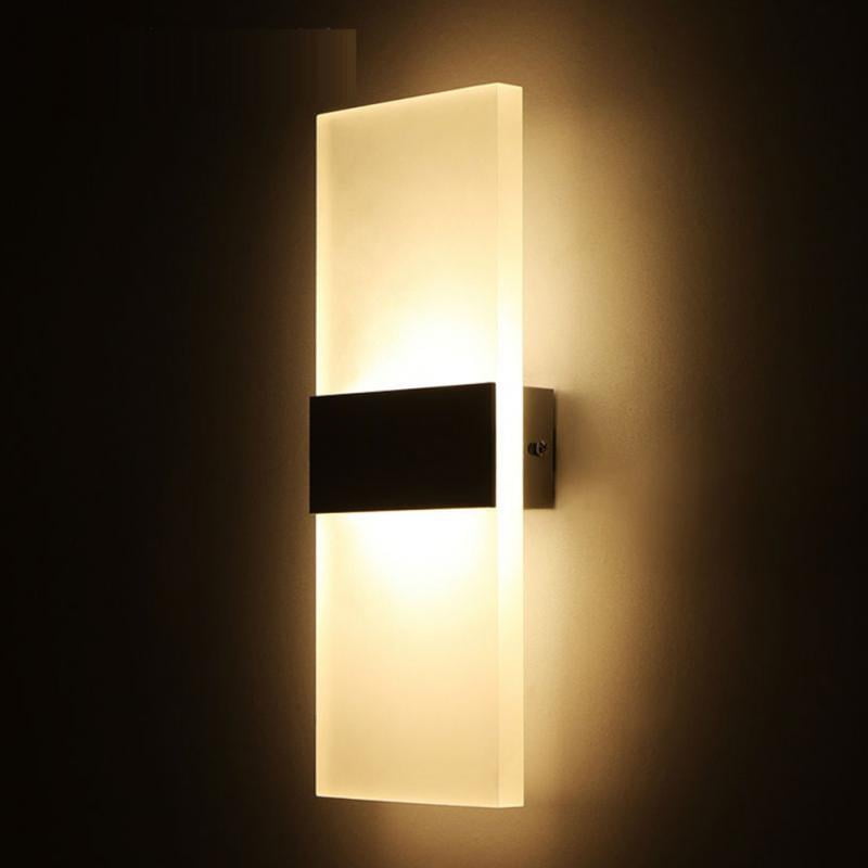Soft Pipe 1W LED Wall Sconce Lamp Fixture Button Light Picture Spotlight Bedroom 