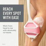 Sud Scrub® Extender Handle, Bath Brush Attachment, 1 Pack, Speckled White