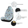 thumbnail image 3 of Goofa Kawaii Sushi (2) Printed Car Seat Covers, Automotive Seat Covers for Cars Trucks and SUVs, Quick Setup Universal Fit Elastic Seat Covers-2 PCS, 3 of 6
