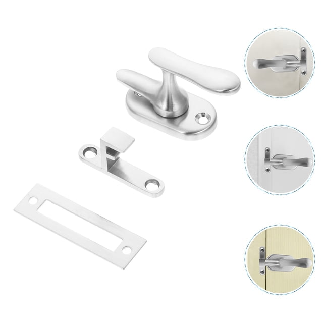 WHAMVOX 1Ensemble Verrous de Porte de Grange Design Extérieur Classique Simple pour Sécurité de Portail de Salle de Bain