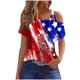 thumbnail image 2 of Fiudx Ofertas Relámpago Camiseta Sin Mangas Camisola de Color Liso para Mujer Camiseta Sin Mangas Holgada, 2 of 4