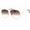 Rose Gold/Black, variant on Salvatore Ferragamo SF 268S Metal Womens Pilot Sunglasses Gold/Green 62mm Adult