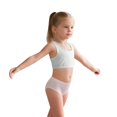 thumbnail image 3 of LRen Girls Strapless Training Bras 12-14 Years Soft Comfy Sports Bras Girl Seamless Wireless Bralette Lightly Padding with Moulded Design for Yoga Athletic Casual Tops, 3 of 6