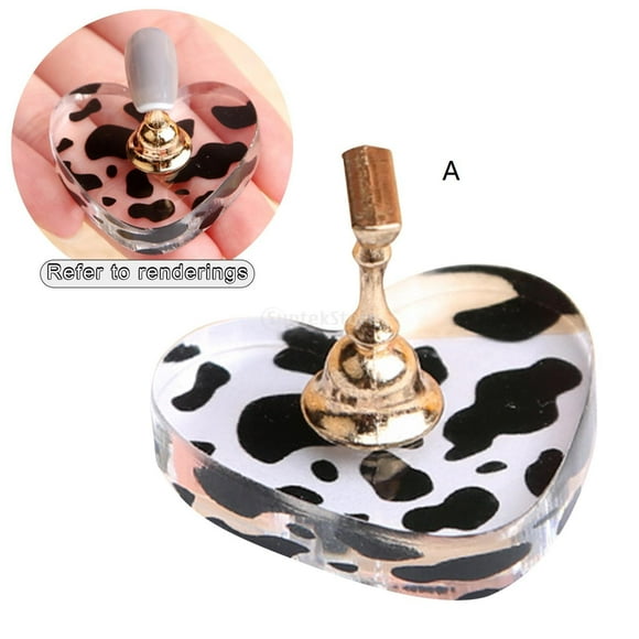 Soporte acrílico para arte de uñas Shamjiam Práctica de manicura Nail Art Tool