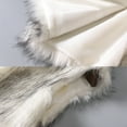thumbnail image 4 of Sonducket La tela añade un toque de moda al conjunto con un moderno chaleco de piel sintética Chaleco de forro polar de piel sintética para Camisetas sin mangas negro S, 4 of 6