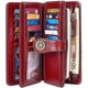 thumbnail image 2 of Wallet Women Leather Large,Wallet Women Large Many Compartments,Long Wallet Women Protection, 2 of 5