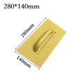 thumbnail image 1 of Chendee Plastic Flat Finishing Trowel Concrete Cement Drywall Plastering Construction,140X280Mm, 1 of 9