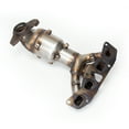thumbnail image 3 of Front & Rear Catalytic Converter for 2002-2006 Nissan Altima 2.5L, Polished Stainless Steel, 2-Piece, 3 of 11
