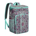 thumbnail image 1 of Mandala Boho Tribal Backpack Cooler, Ethnic Abstract Pattern Waterproof Leakproof Cooler Bag, Insulated Picnic Backpack for Travel, 1 of 6
