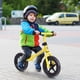 thumbnail image 2 of Costway Bicicleta de equilibrio para niños sin pedales, con manillar y asiento ajustables, color amarillo, 2 of 3