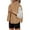 Khaki, variant on GigrtiJin Womens Puffer Vest Ladies Sleeveless Zip up Outerwear Warm Lightweight down Jackets Coats with Pockets